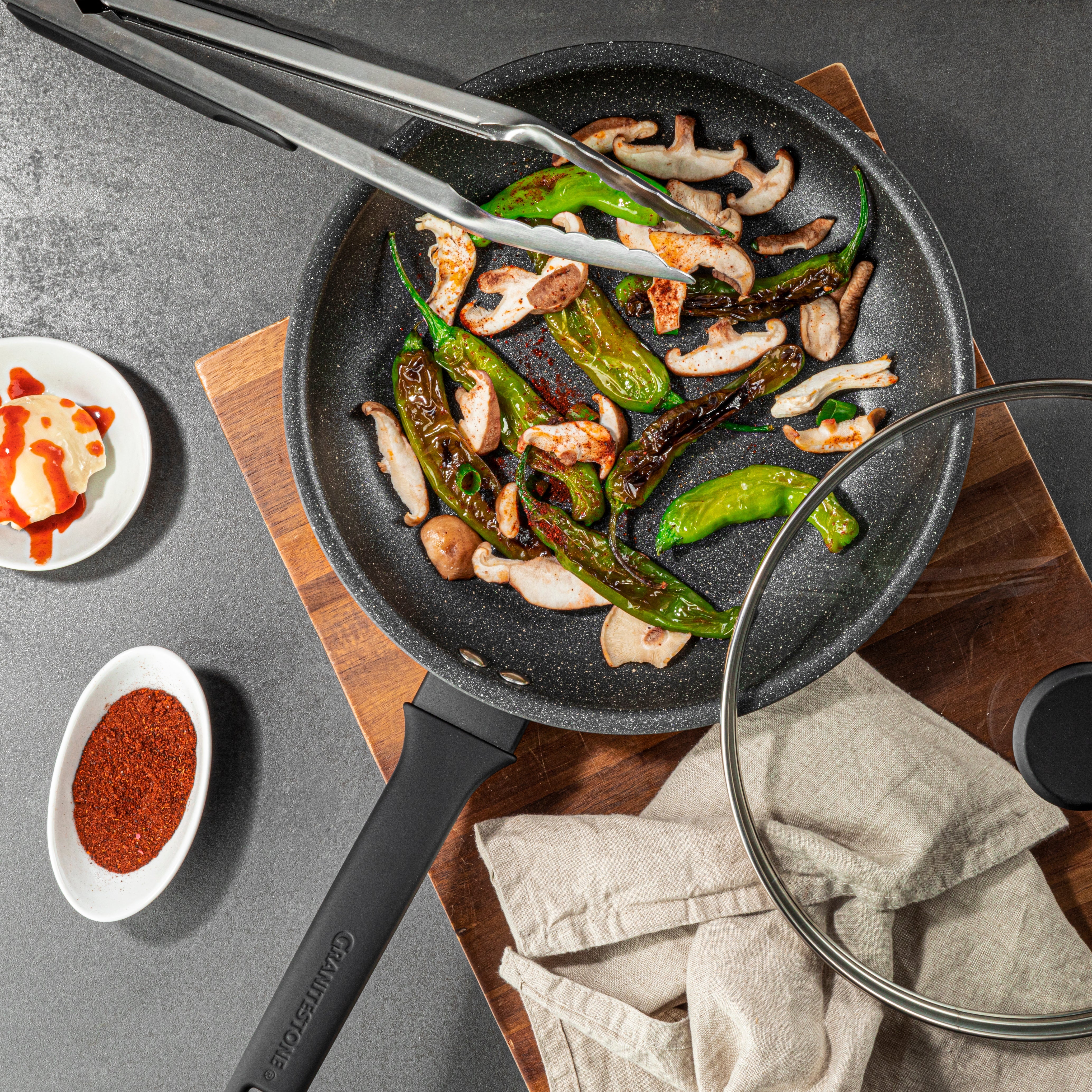 Granitestone 13-Piece Pro Premier Hard Anodized Stovetop Set with Easy Grip Handles - Image 10
