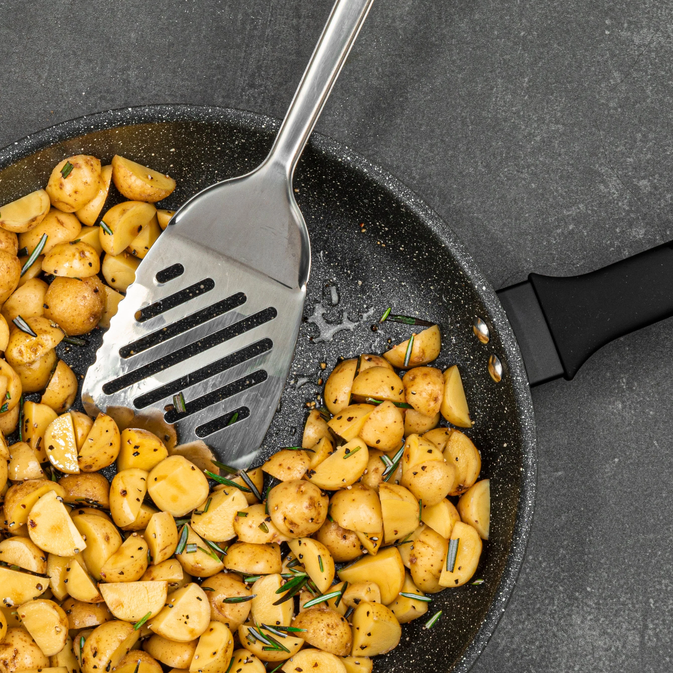 Granitestone 13-Piece Pro Premier Hard Anodized Stovetop Set with Easy Grip Handles - Image 16