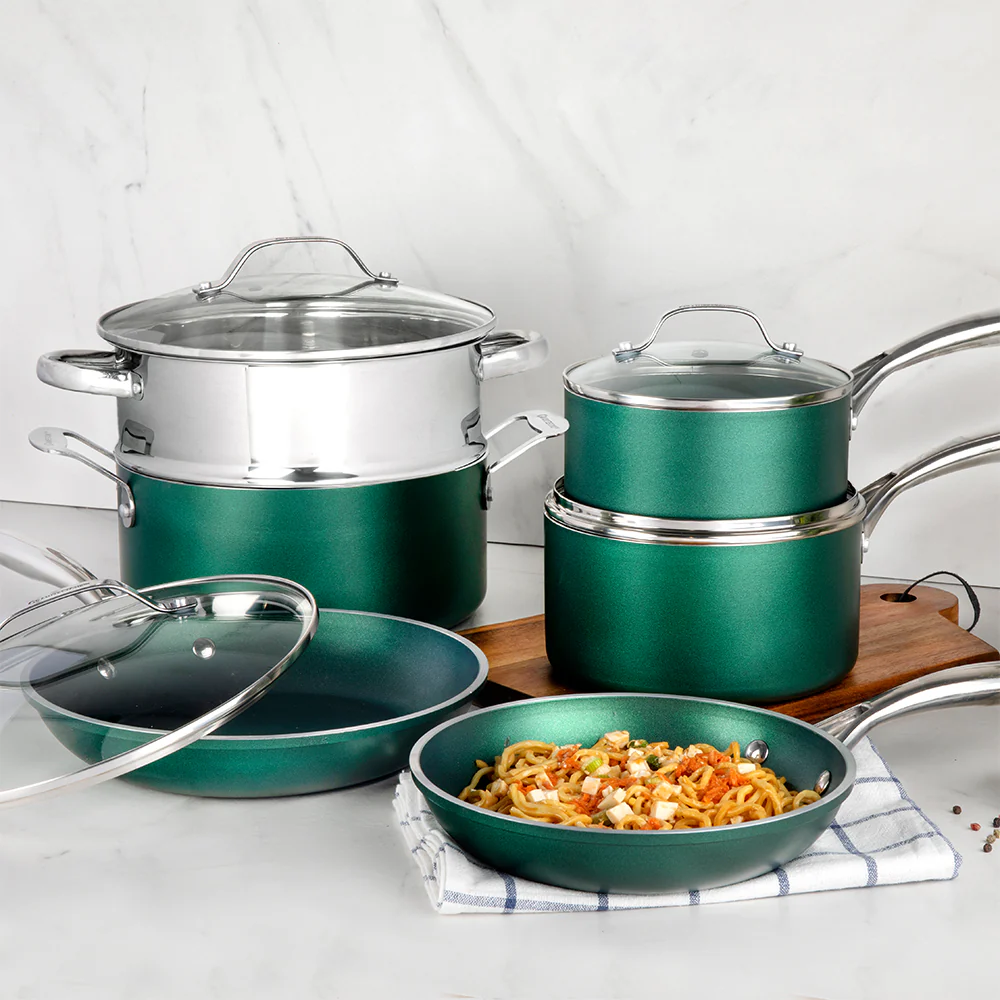 Granitestone 20pc Kitchen In A Box - Cook, Bake, Steam, Fry - Complete Set - Image 6