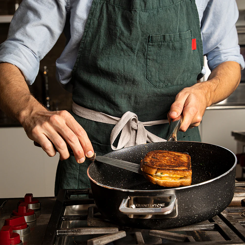 Granitestone 10-Piece Stackmaster Stackable Cookware Set - Image 14