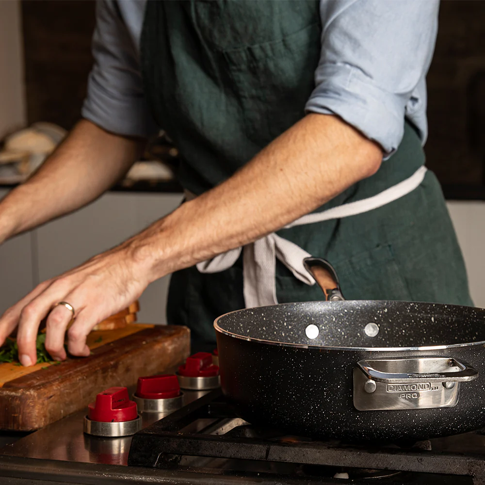 Granitestone 10-Piece Stackmaster Stackable Cookware Set - Image 5