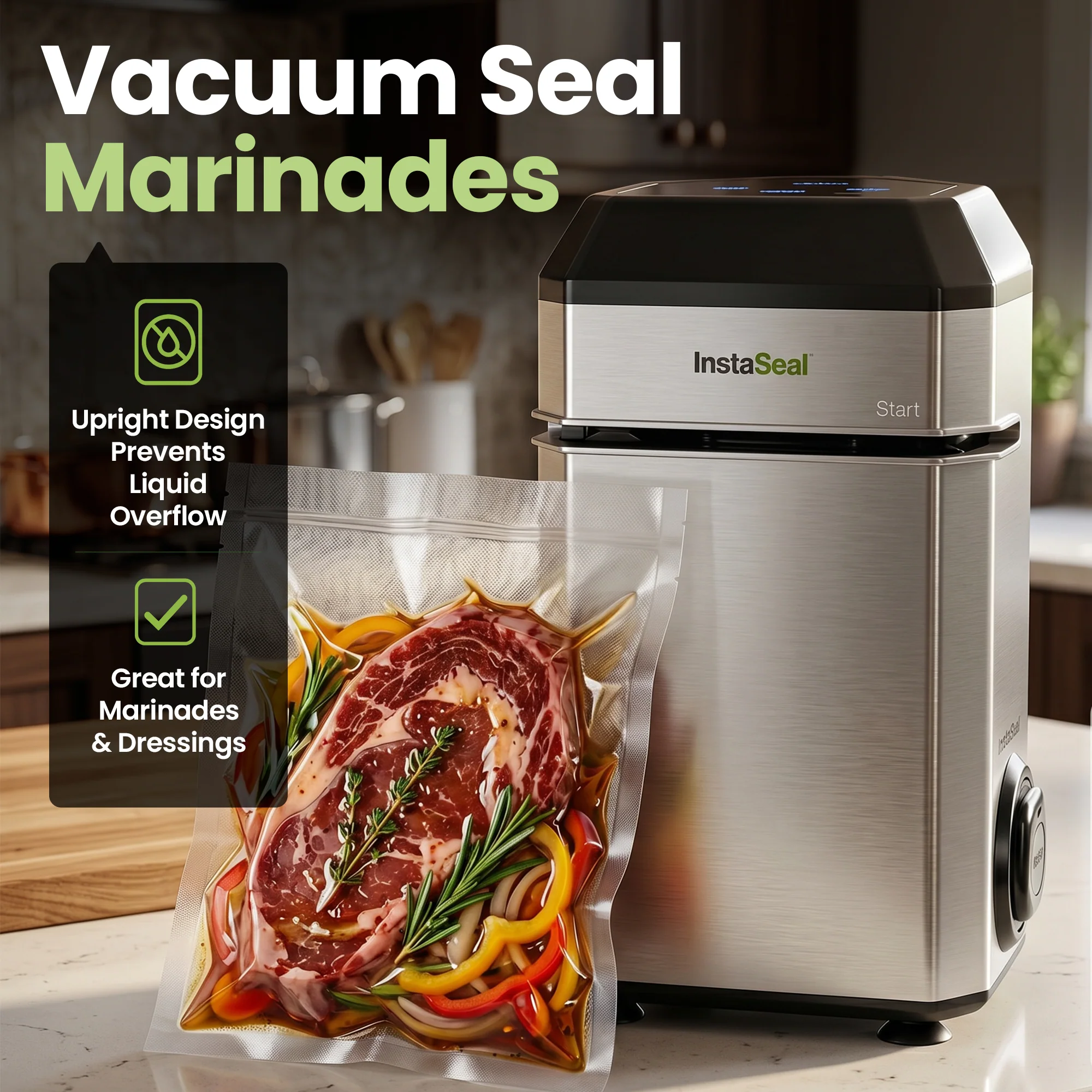 InstaSeal Upright Automatic Vacuum Sealer - Image 3