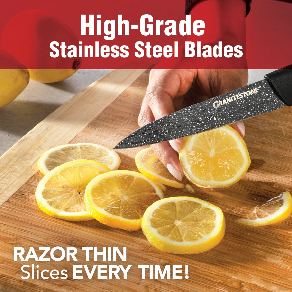 Granitestone NutriBlade 6 Piece Knife Set - Image 6