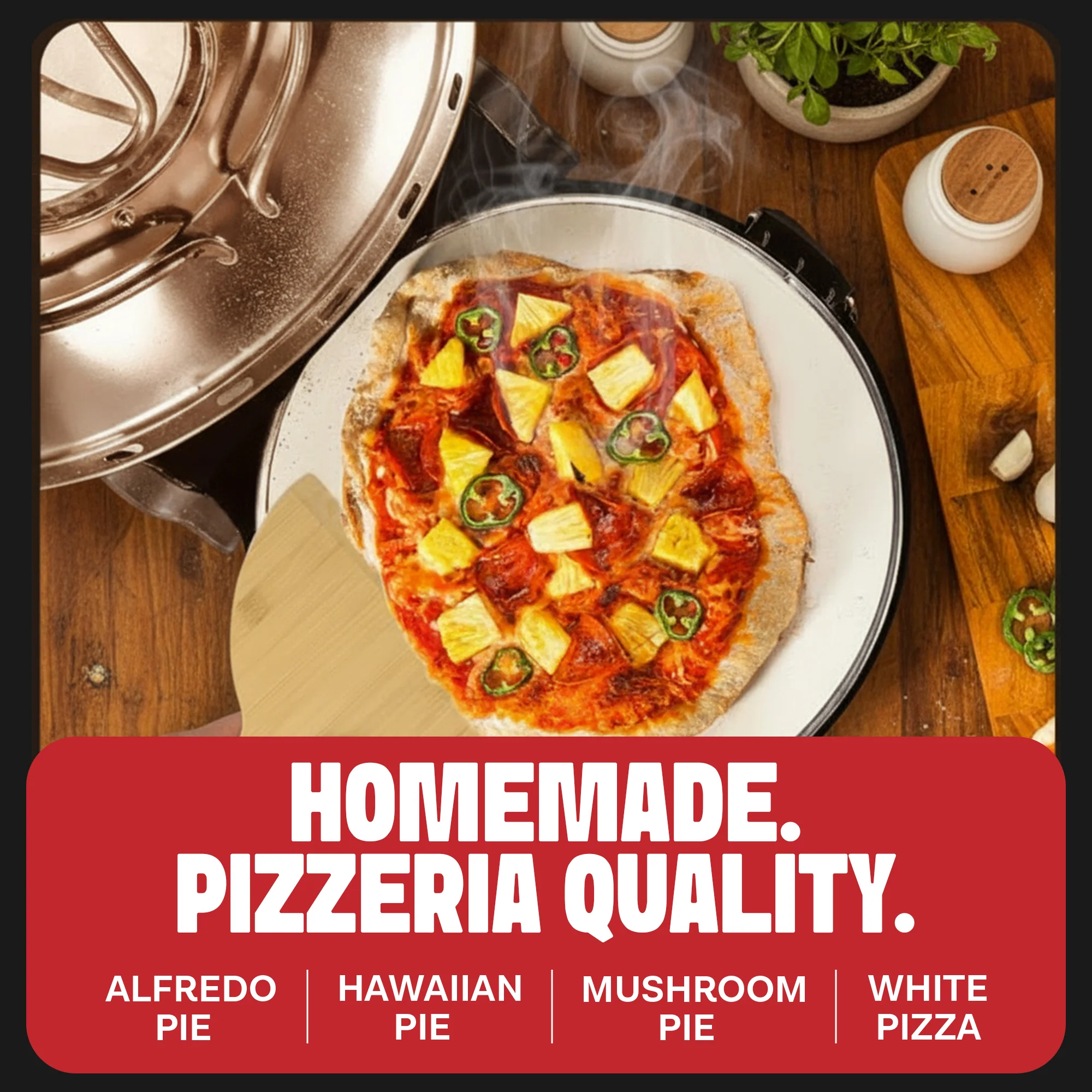 Piezano XL 14" Countertop Pizza Oven - Image 5