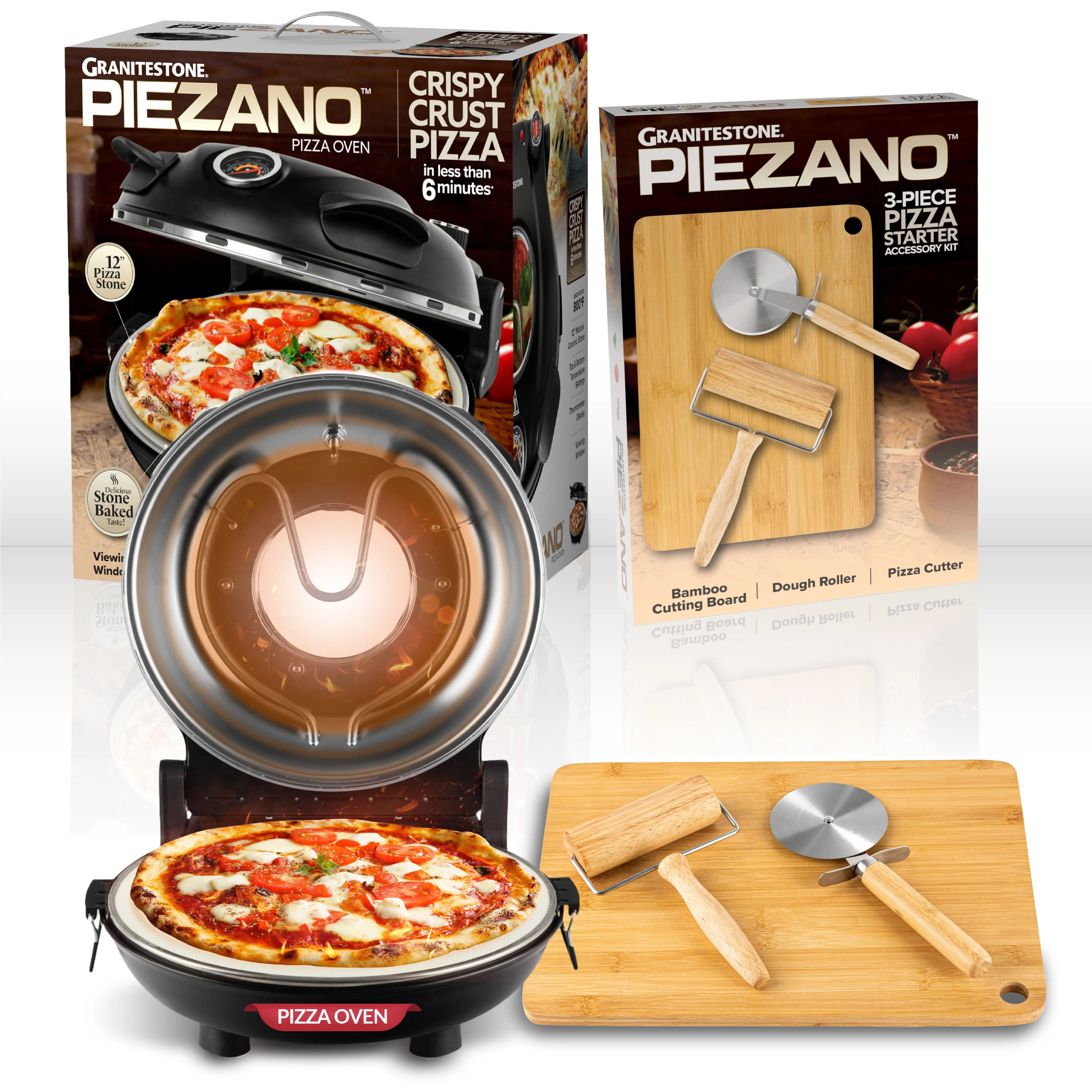 Granitestone Piezano - Countertop Pizza Oven - Image 13