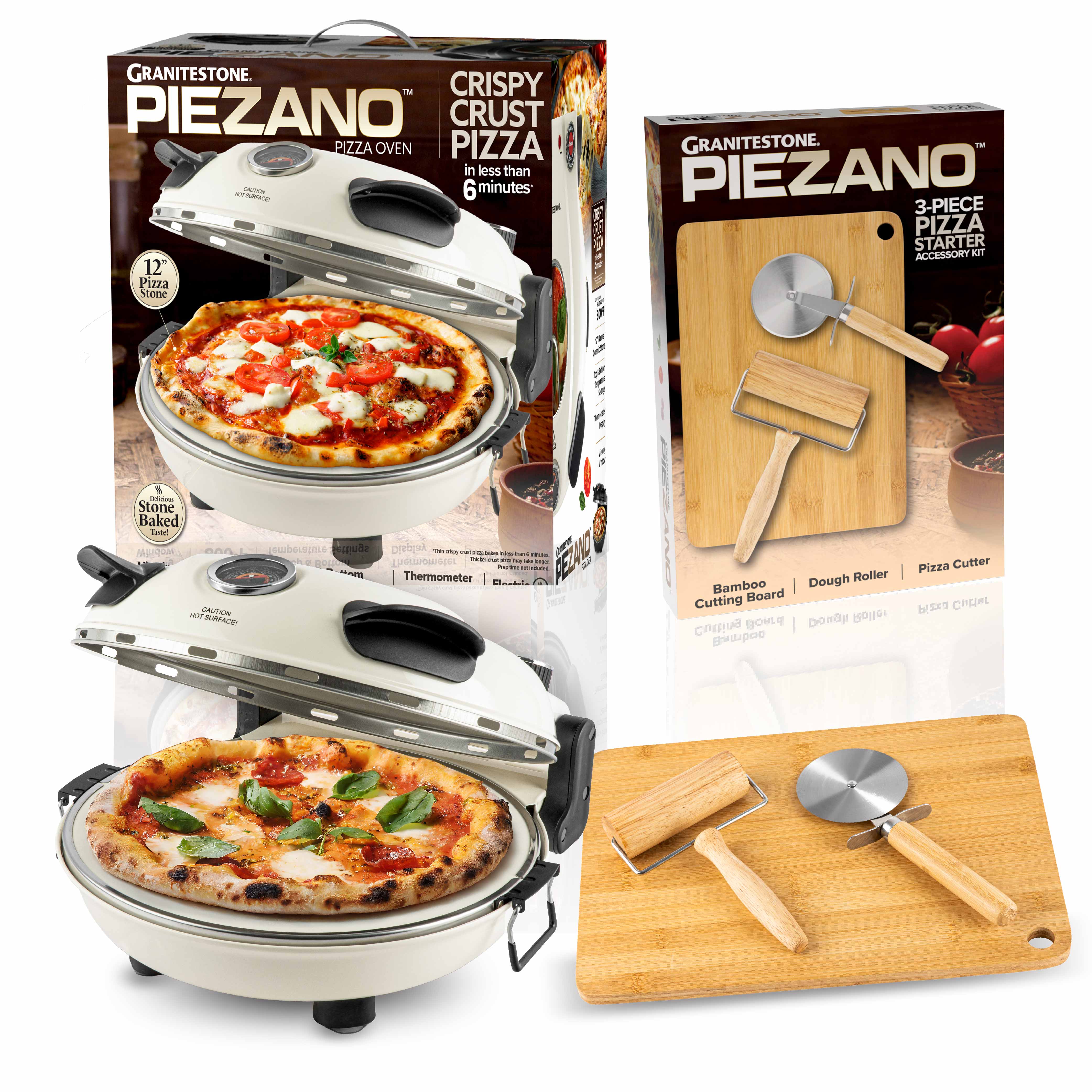 Granitestone Piezano - Countertop Pizza Oven - Image 15