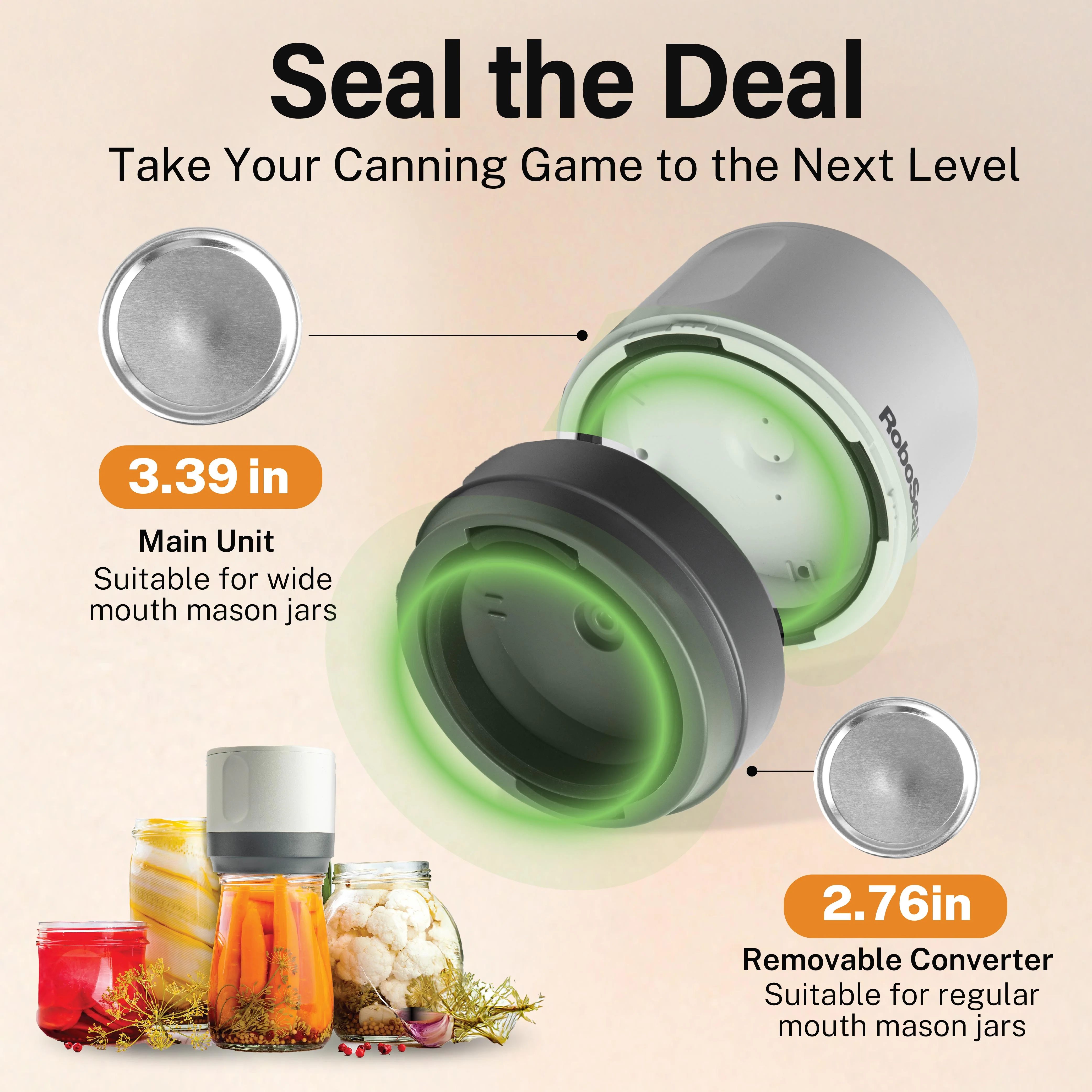 RoboSeal - Electric Mason Jar Sealer - Image 3