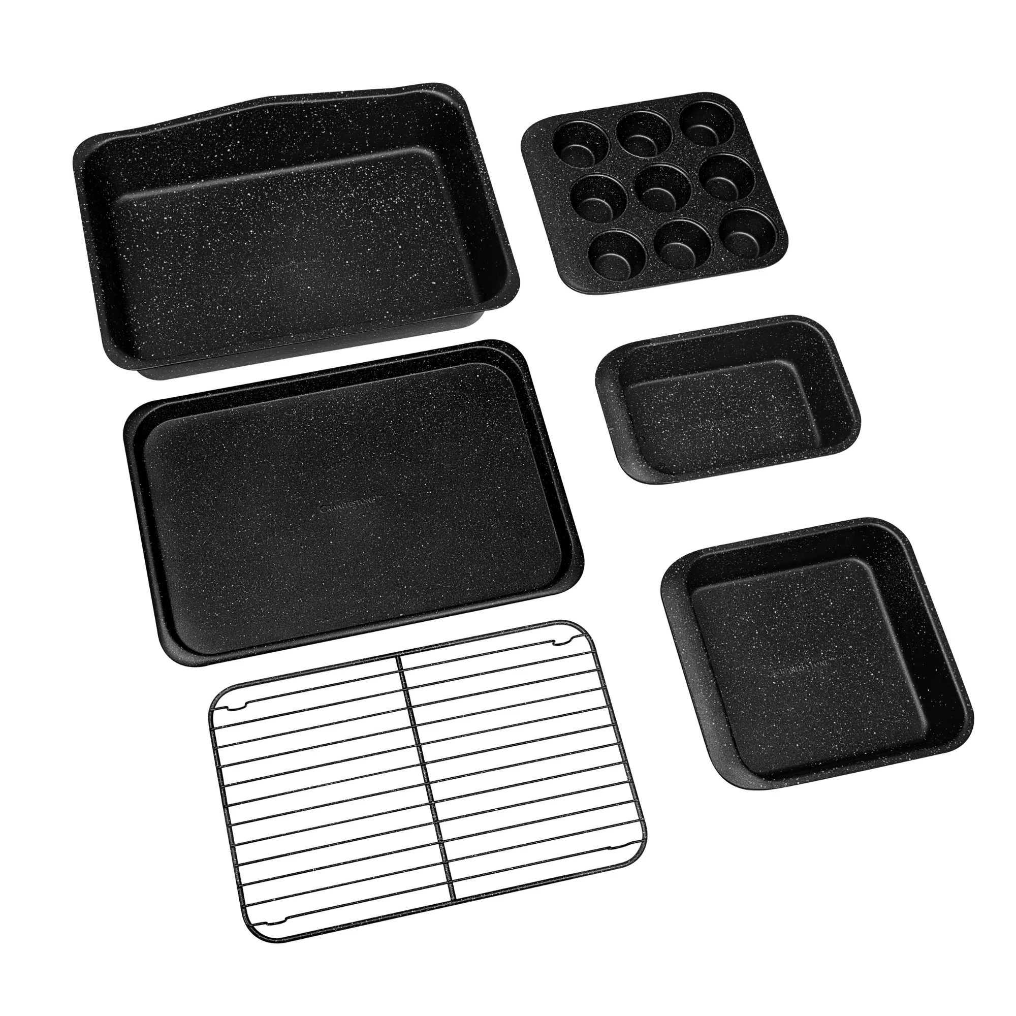 Granitestone Bake N' Stack 6 Piece Stackable Bakeware - Image 6