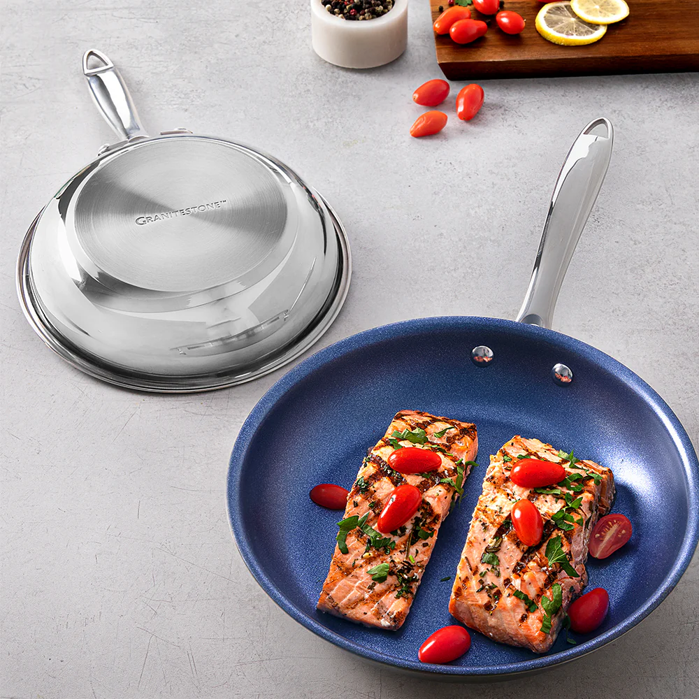Granitestone 10" Non-Stick Round Fry Pan with titanium and diamond-infused coating - Image 23