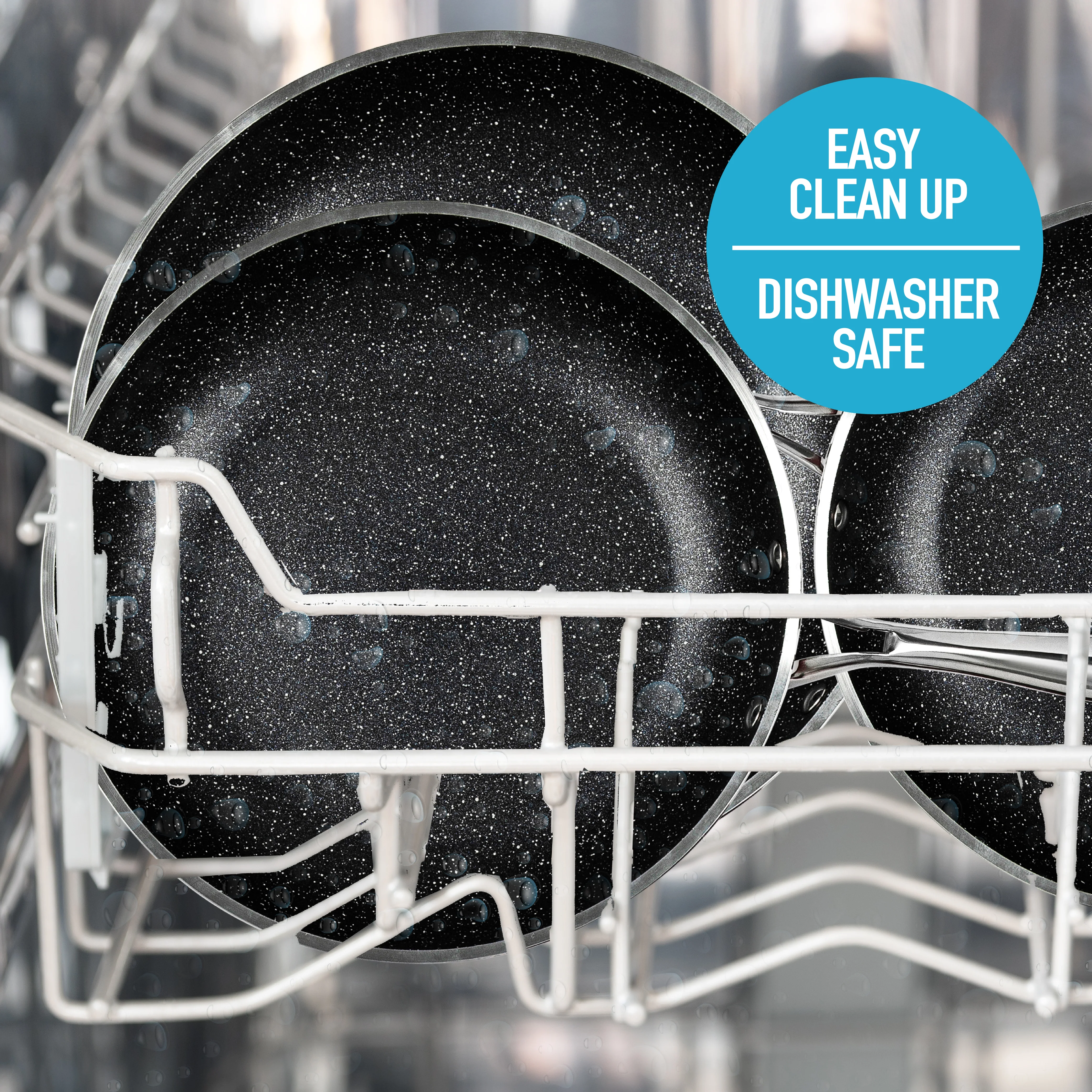 Granitestone 10" Non-Stick Round Fry Pan with titanium and diamond-infused coating - Image 32